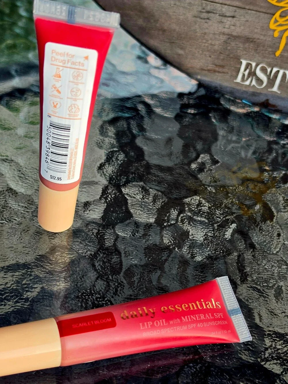 2 Bath & Body Works Scarlet Bloom Lip Oil Gloss